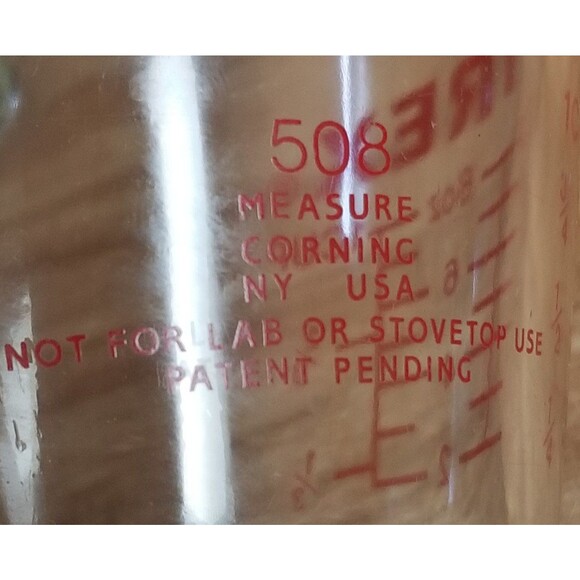 Vintage Pyrex 508 1 cup measuring cup - Picture 9 of 11